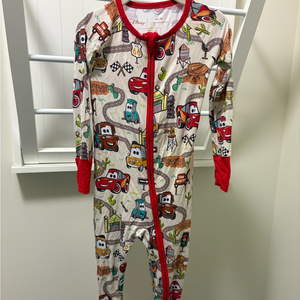 Little sleepies cars print